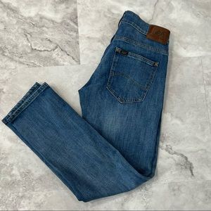 Lee Slim Fit‎ Tapered Leg Jeans Mens Size 29 Denim